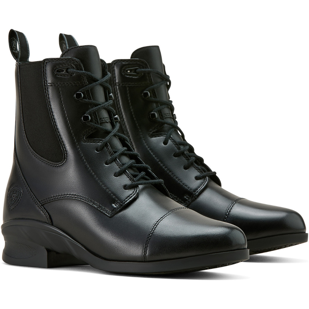 2025 Ariat Womens Heritage Lace Short Boot 10061298 - Black